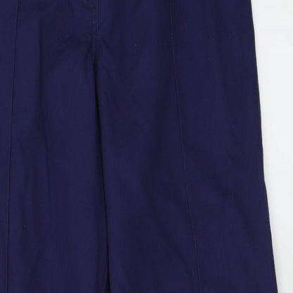 Womens UK Size 6 Simon Jersey Regular Fit  Blue Trousers