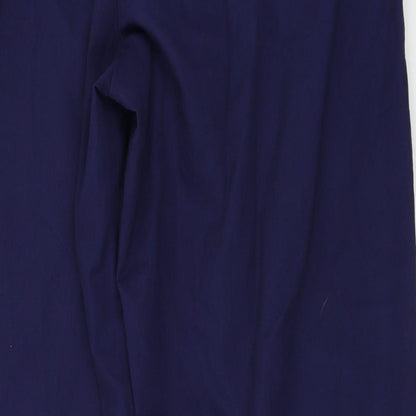 Womens UK Size 6 Simon Jersey Regular Fit  Blue Trousers