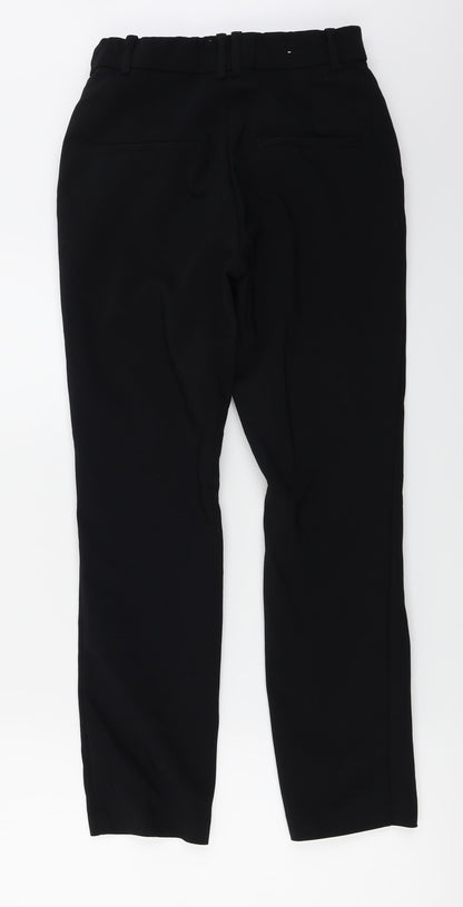 Womens UK Size 8 H&M Regular Fit  Black Trousers