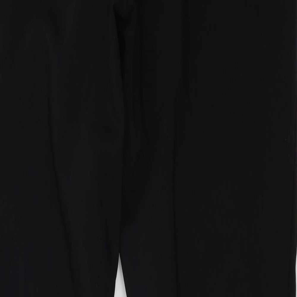 Womens UK Size 8 H&M Regular Fit  Black Trousers
