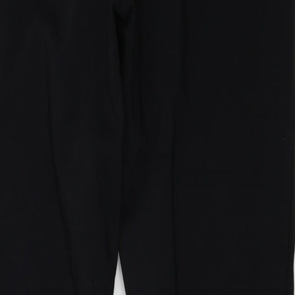 Womens UK Size 8 H&M Regular Fit  Black Trousers