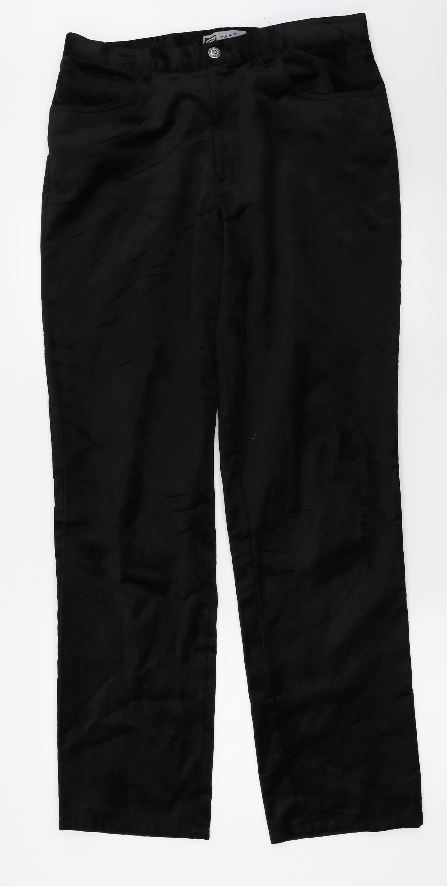 parkes  Mens Black   Trousers  Size 34 in L28 in