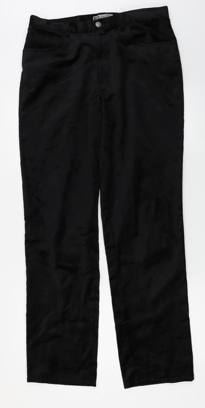 parkes  Mens Black   Trousers  Size 34 in L28 in