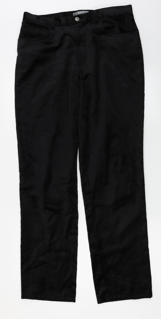 parkes  Mens Black   Trousers  Size 34 in L28 in