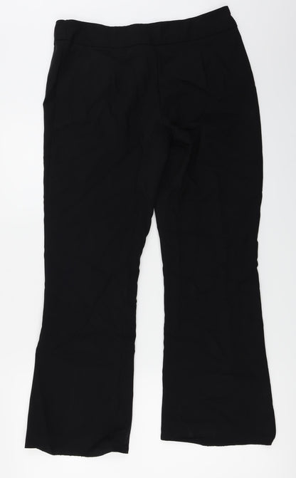 George  Womens Black   Trousers  Size 12 L25 in