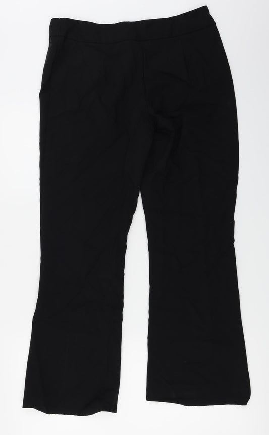 George  Womens Black   Trousers  Size 12 L25 in