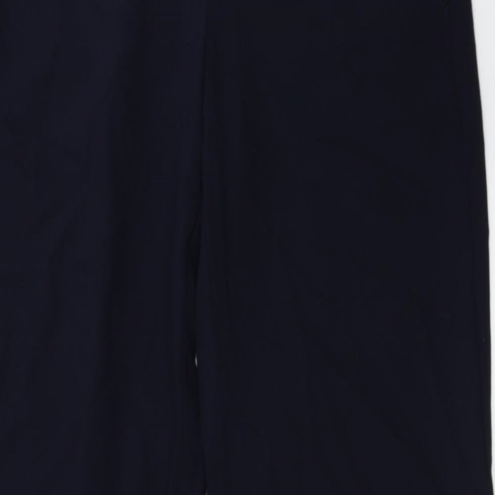 Womens UK Size 8 Marks and Spencer Regular Fit  Blue Trousers