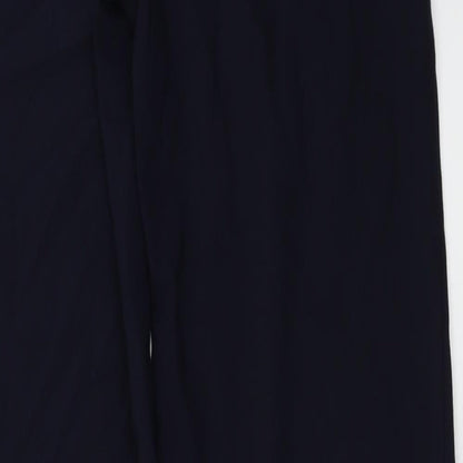Womens UK Size 8 Marks and Spencer Regular Fit  Blue Trousers