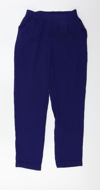 Primark  Womens Blue   Trousers  Size 6 L24 in
