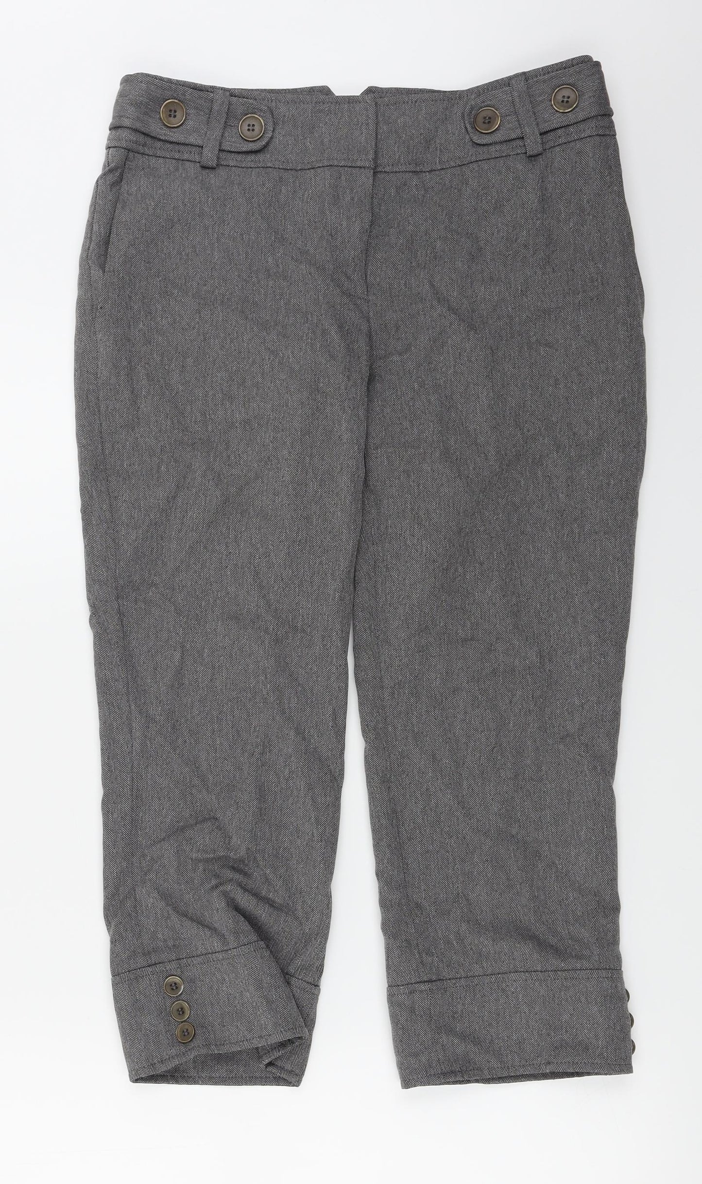Womens UK Size 14 EVIE Regular Fit  Grey Trousers