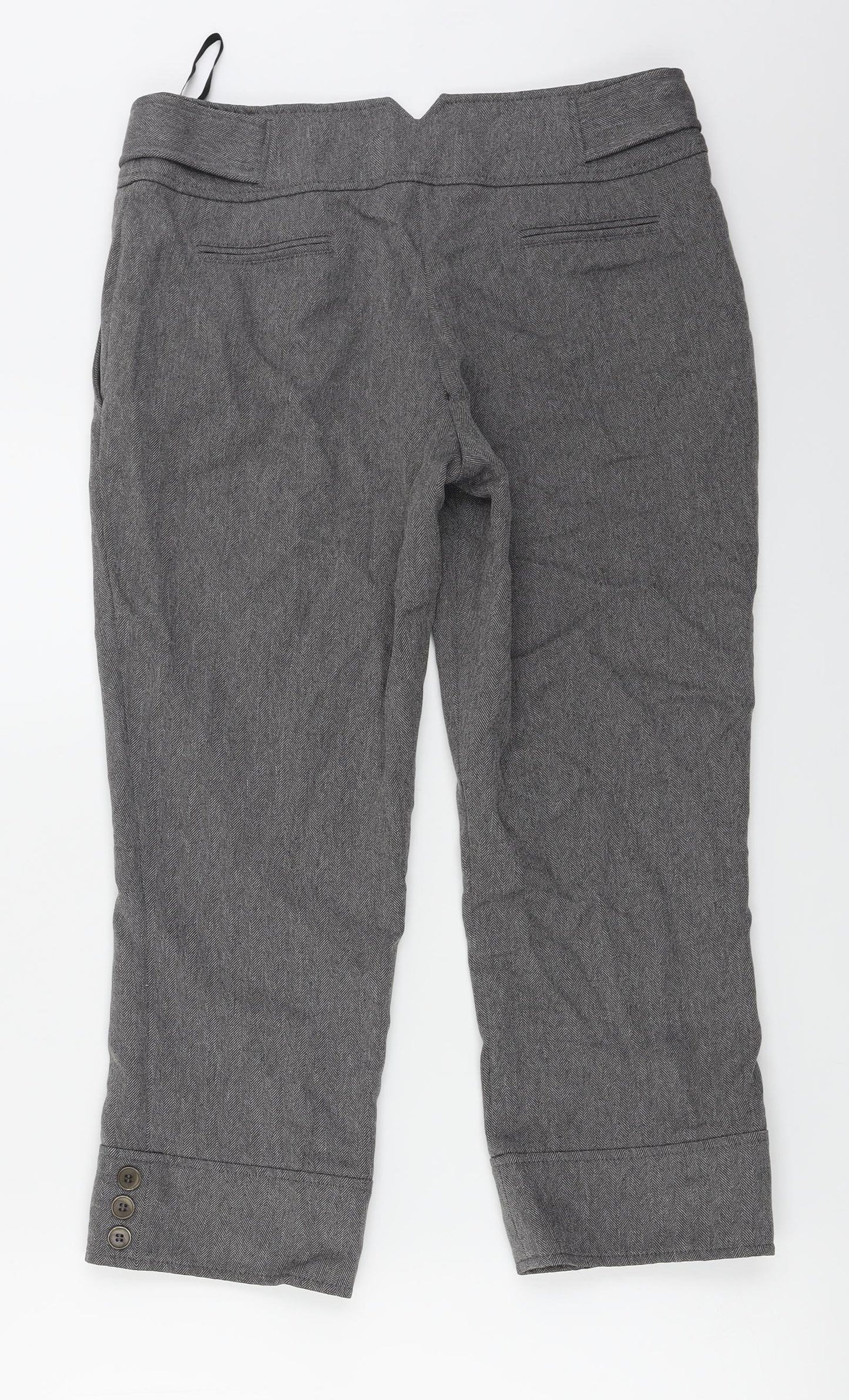 Womens UK Size 14 EVIE Regular Fit  Grey Trousers