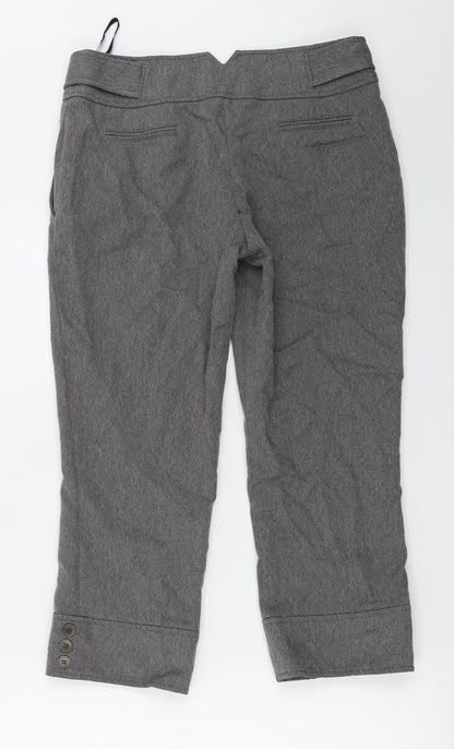 Womens UK Size 14 EVIE Regular Fit  Grey Trousers