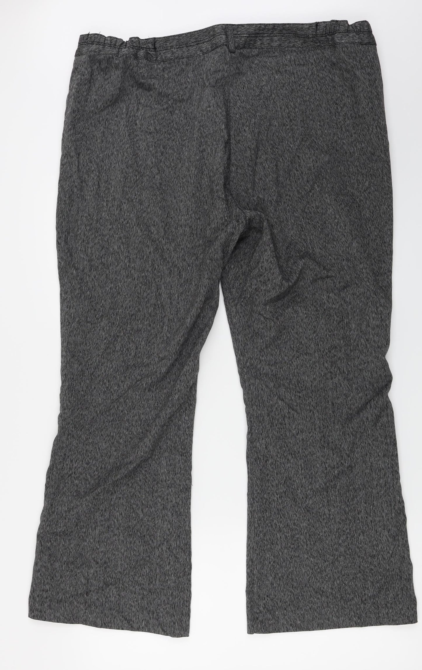 Glamorosa  Womens Grey   Trousers  Size 16 L26 in