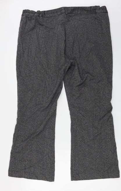 Glamorosa  Womens Grey   Trousers  Size 16 L26 in