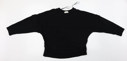 Zara Womens Black   Pullover Jumper Size M