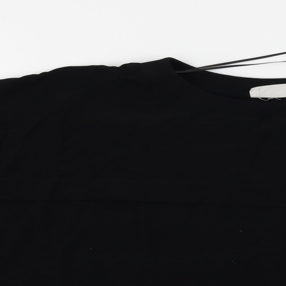 Zara Womens Black   Pullover Jumper Size M