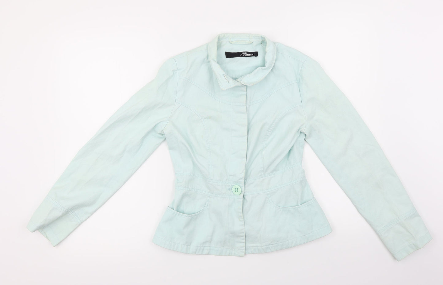 Jane Norman  Womens Green   Jacket Coat Size 8