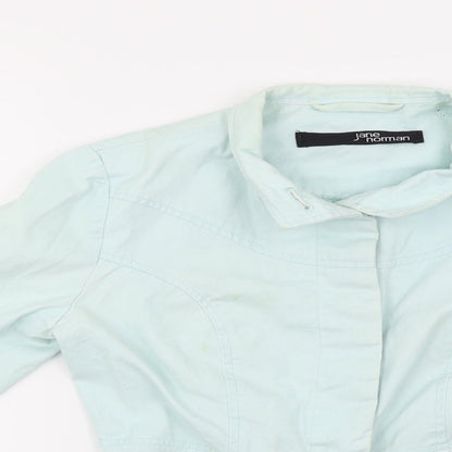 Jane Norman  Womens Green   Jacket Coat Size 8