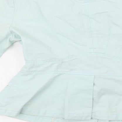 Jane Norman  Womens Green   Jacket Coat Size 8