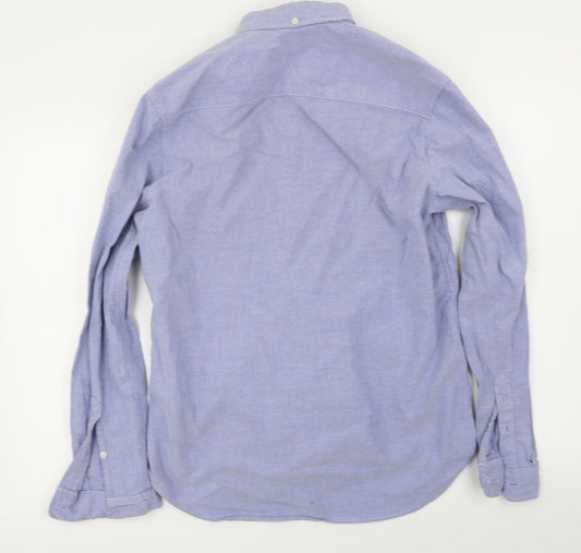 Mens UK Collar Size M NEXT Smart Blue  Dress Shirt