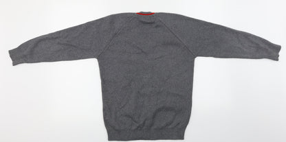 magic lit Mens Grey   Pullover Jumper Size S