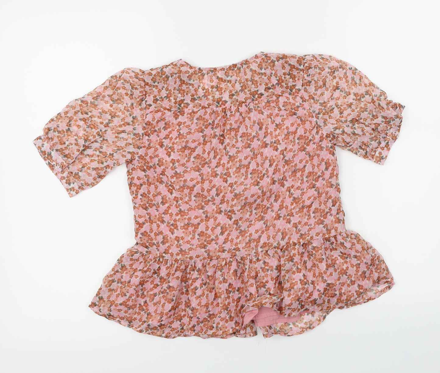 NEXT  Girls Pink Floral  A-Line  Size 11 Years