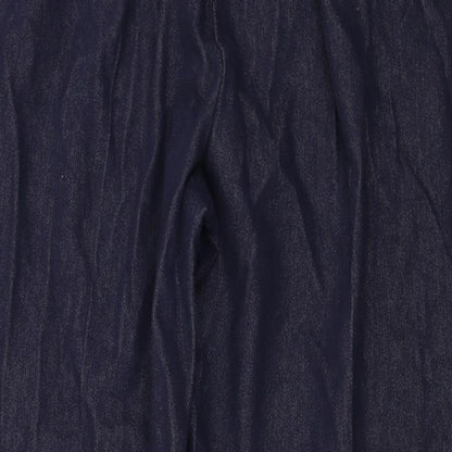 Womens UK Size 18 Preworn Regular Fit  Blue Trousers