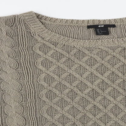 H&M  Womens Brown   Pullover Jumper Size L