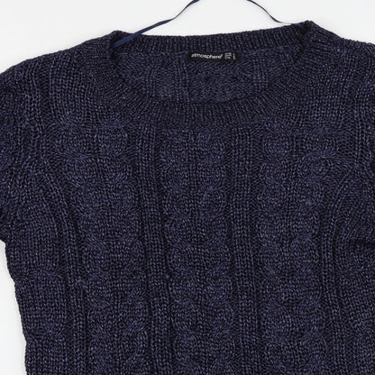 Atmosphere  Womens Blue   Pullover Jumper Size 14