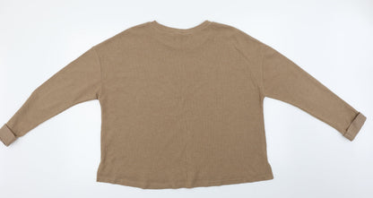 Primark Womens Brown   Pullover Jumper Size L