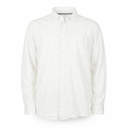 Mens UK Size L Topman White  Button-Up Long Sleeve Casual Shirt