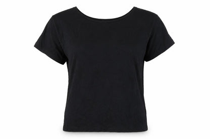Womens UK Size 12 ASOS Black Basic T-Shirt