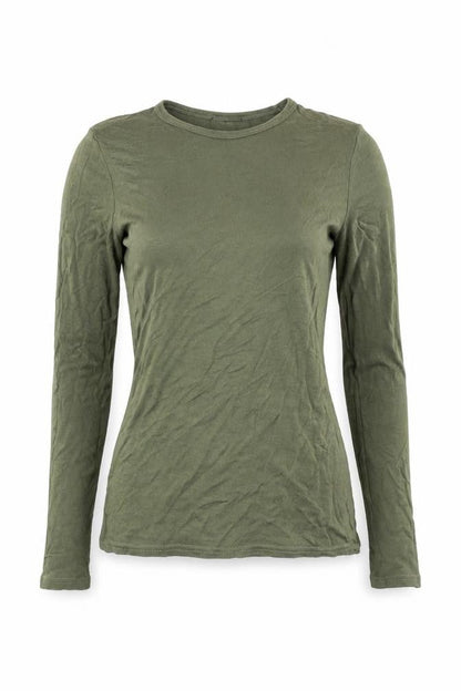 Womens UK Size 8 PRETTYLITTLETHING Green Basic T-Shirt