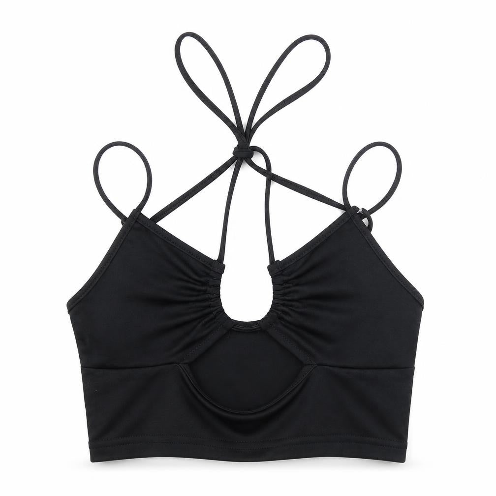 Womens UK Size S SheIn Black Camisole Tank