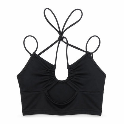 Womens UK Size S SheIn Black Camisole Tank