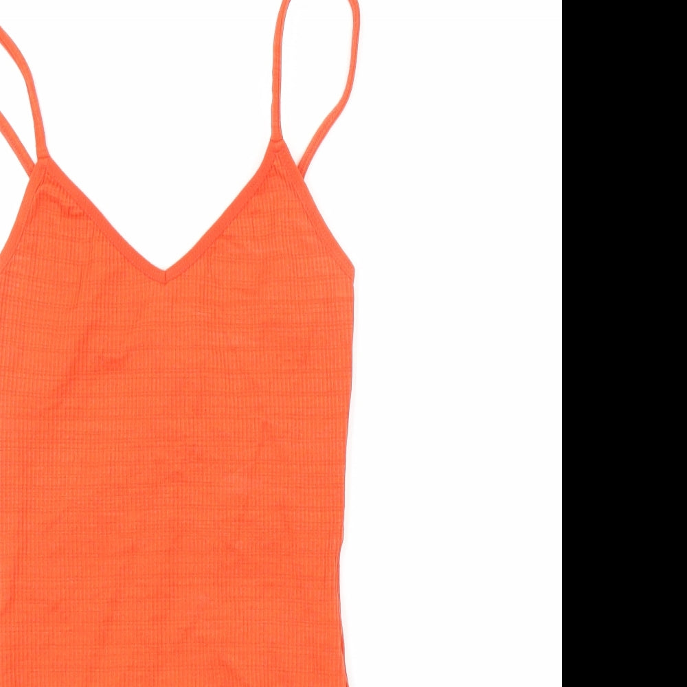 Topshop Womens Red   Leotard One-Piece Size 6