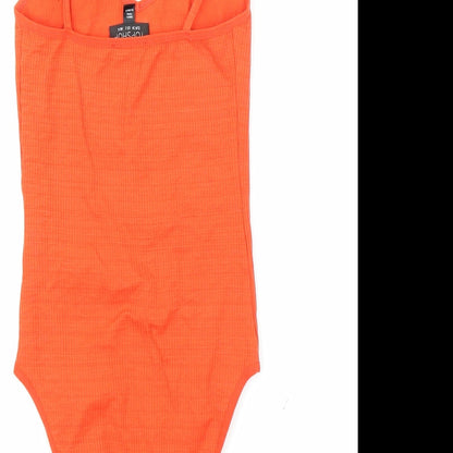 Topshop Womens Red   Leotard One-Piece Size 6