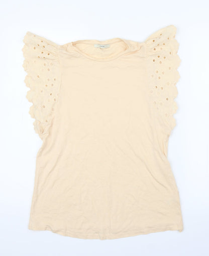 George Womens Beige   Basic Blouse Size 14
