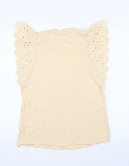 George Womens Beige   Basic Blouse Size 14