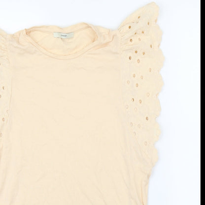 George Womens Beige   Basic Blouse Size 14