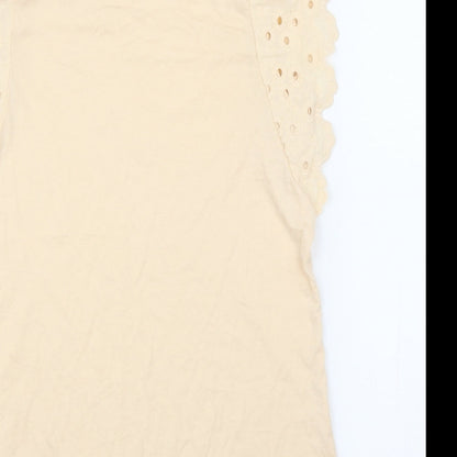 George Womens Beige   Basic Blouse Size 14