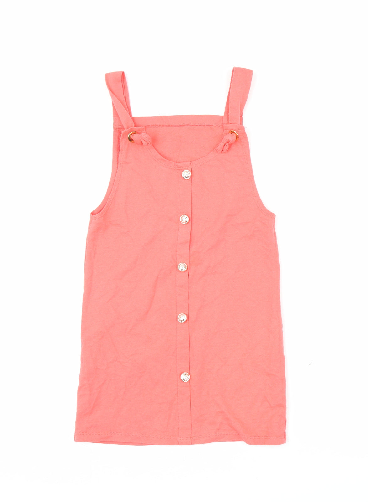 Womens UK Size 10 Preworn Pink Basic Tank