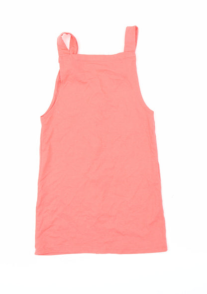 Womens UK Size 10 Preworn Pink Basic Tank