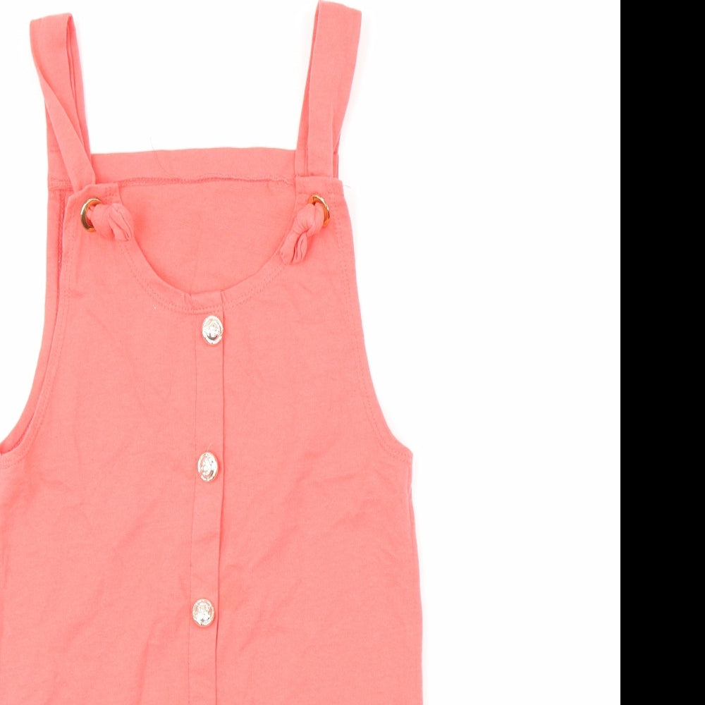 Womens UK Size 10 Preworn Pink Basic Tank