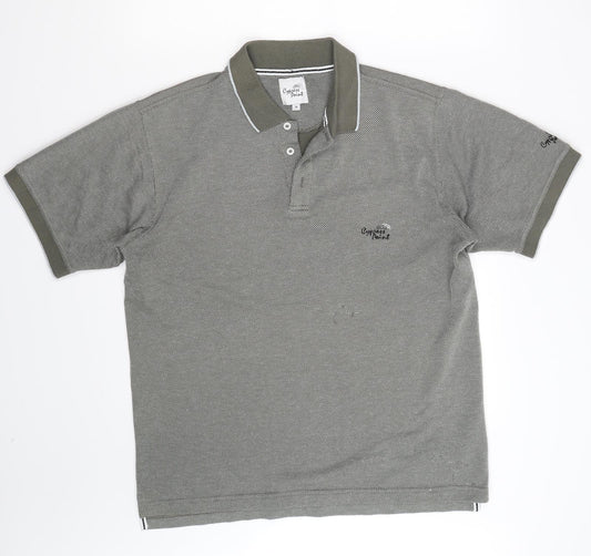 Cypress point Mens Grey    Polo Size M