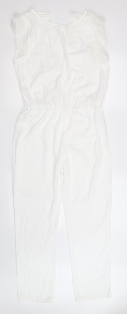 Cherry Paris Womens Ivory   Bodysuit One-Piece  L26 in - Size T3
