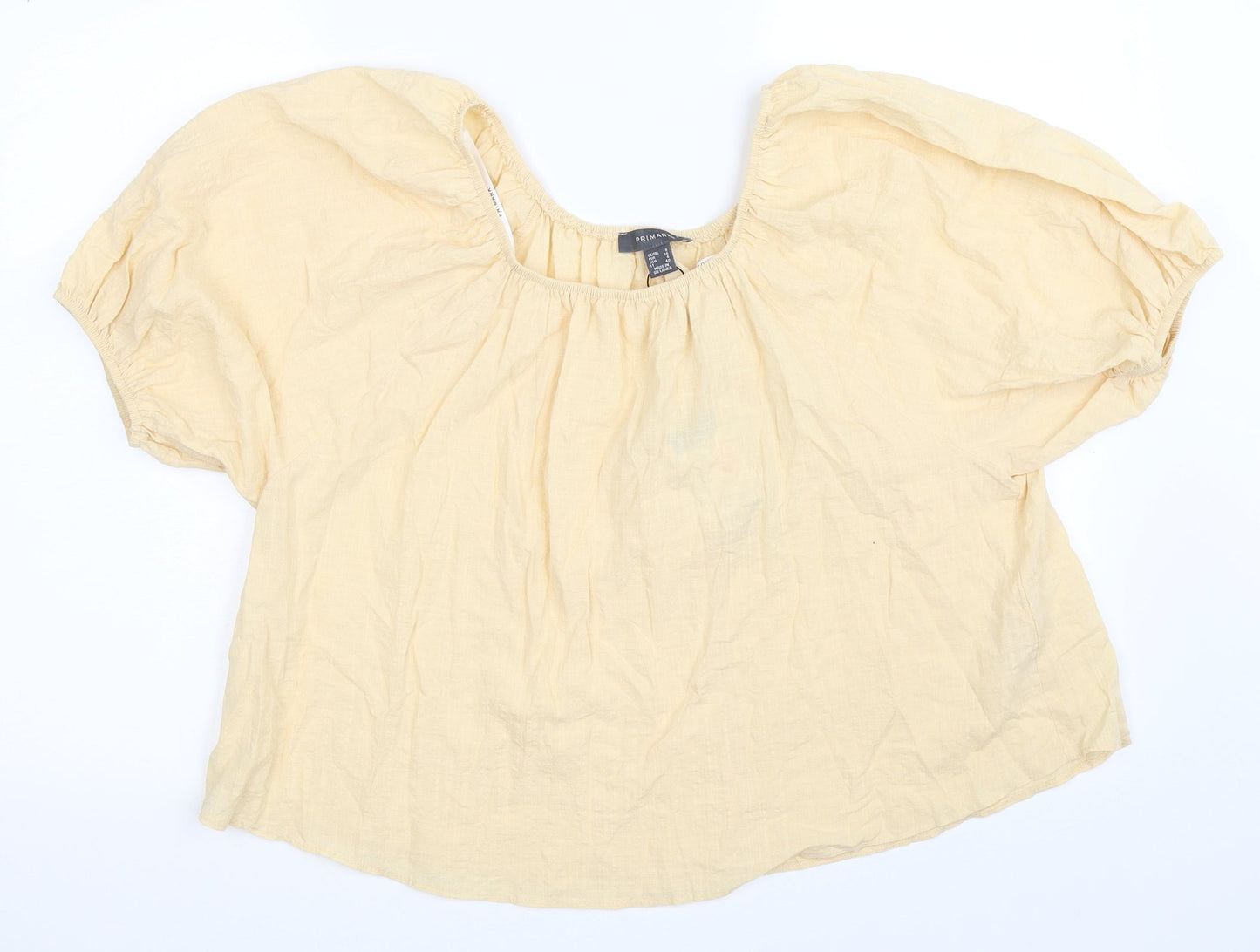 Primark Womens Ivory   Basic Blouse Size 8