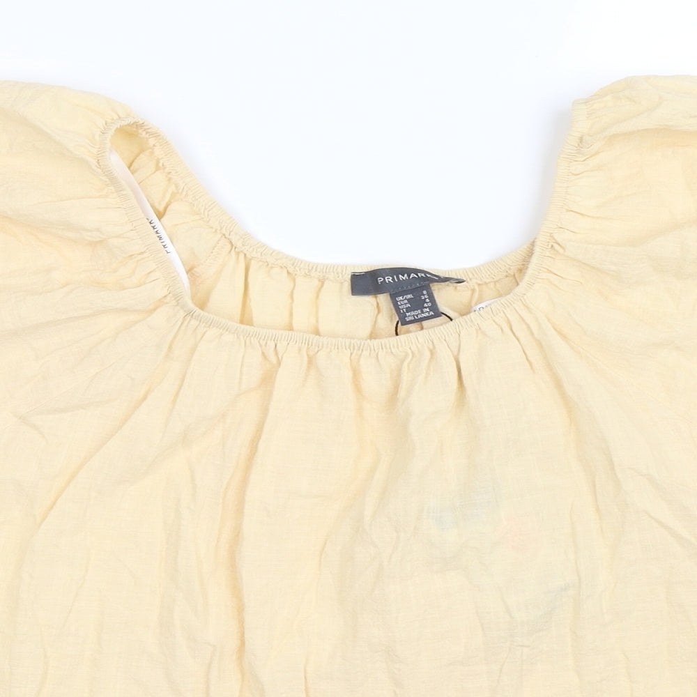 Primark Womens Ivory   Basic Blouse Size 8