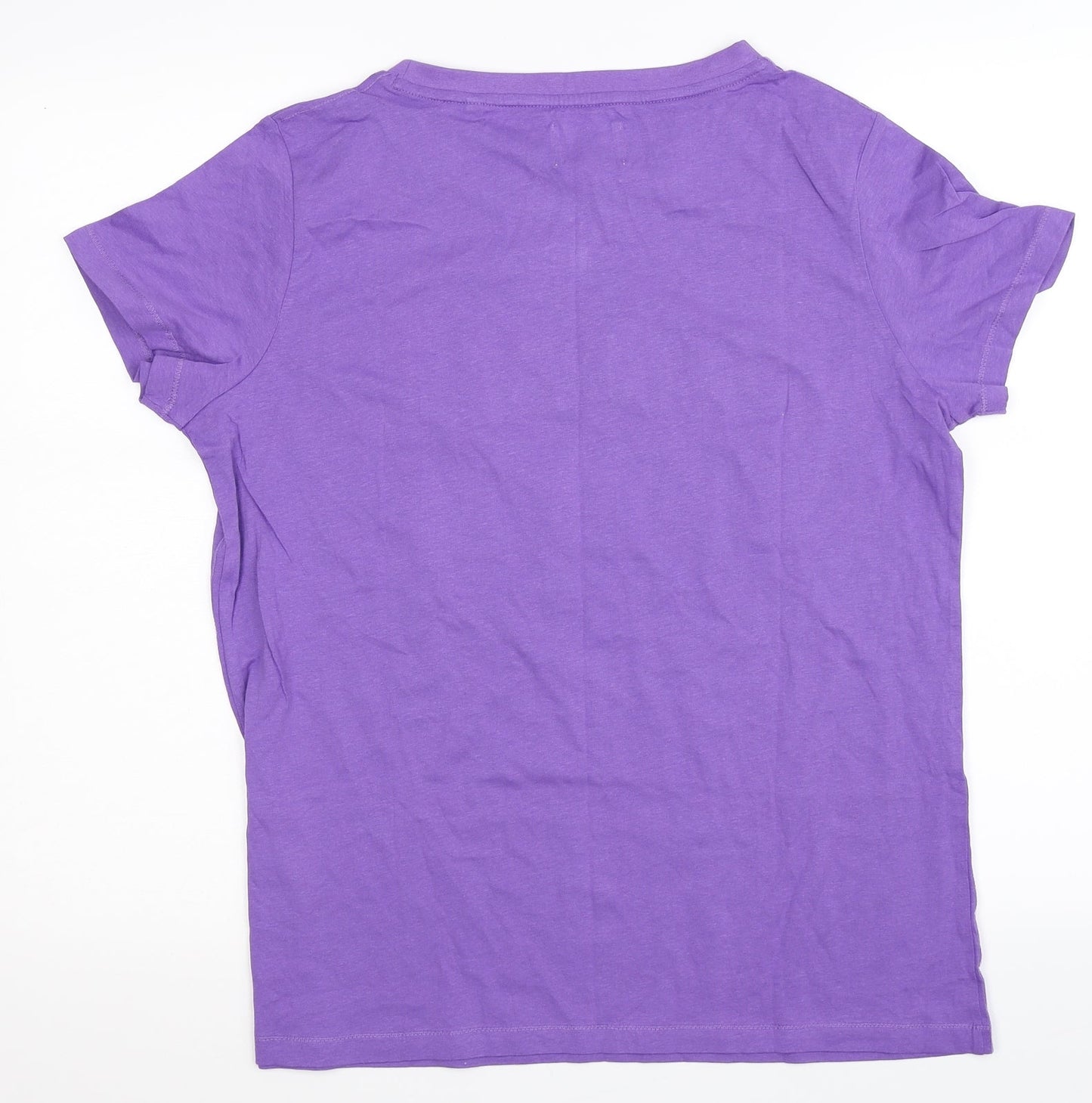 Womens UK Size M NEXT Blue Basic T-Shirt