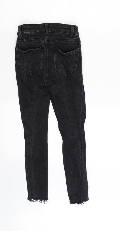 New Look Girls Black   Skinny Jeans Size 10 Years